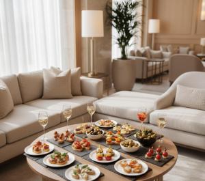 Jídlo v aparthotelu nebo okolí