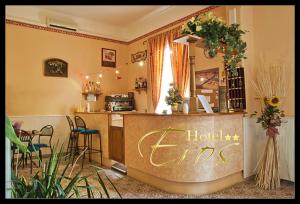 Certifikát, hodnocení, plakát nebo jiný dokument vystavený v ubytování Hotel Eros