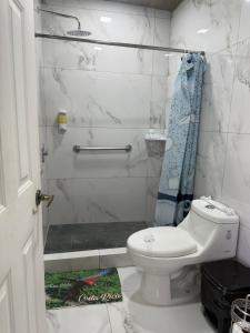 Koupelna v ubytování cabina DiTi 2 + 1 fotografie