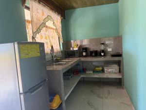 Kuchyň nebo kuchyňský kout v ubytování cabina DiTi 2