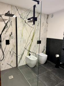 Et badeværelse på Appartamento della Nonna