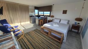 Et opholdsområde på Flamencos Rosados