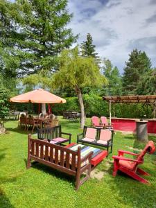 En have udenfor grote lodge safaritent 4