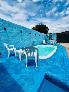 Swimmingpoolen hos eller tæt på Casa Amarela