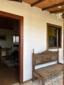 Et tv og/eller underholdning på Pousada Sossego