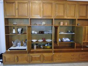 Køkken eller tekøkken på Appartement 45 qm mit Bad an der Mosel - Nähe Koblenz + 9 billeder