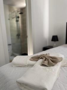 Giường trong phòng chung tại Vista Hermosa IV