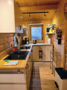 Køkken eller tekøkken på Ferienhaus Diemelsee-Sudeck + 24 billeder