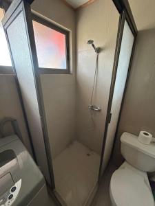 Phòng tắm tại Hostal Alma Verde Habitación Matrimonial