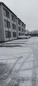 Teona Apartament Targu Neamt v zimě