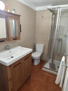 Et badeværelse på Sabbia Suites El Muellito