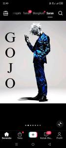 een foto van een man die op een poster staat bij HUB KAMi in Cikunir Satu