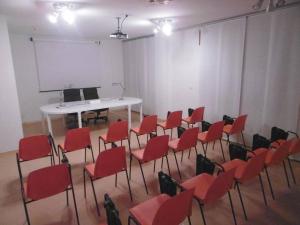 Møde- og/eller konferencelokalet på Casa Per Ferie Arta Terme