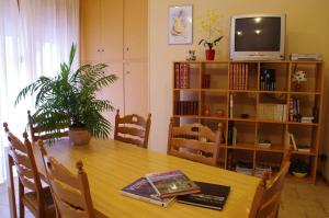 Et tv og/eller underholdning på Casa Per Ferie Arta Terme