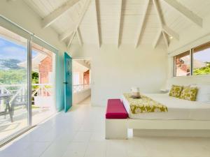 Posezení v ubytování Casa Frente al Mar San Andrés Piscina Privada