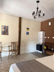 Nhà bếp/bếp nhỏ tại Pousadinha Vilarejo Perequê Ilhabela