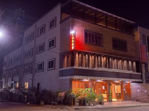 Bygningen som hotellet ligger i