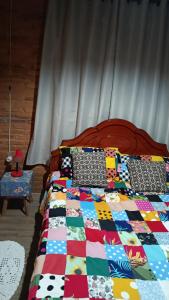 En eller flere senge i et værelse på Chácara do Sossego + 23 billeder