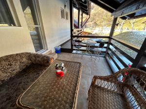 Et opholdsområde på Pensiune La Iulian