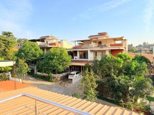 Bygningen som villaen ligger i