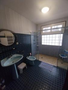 Phòng tắm tại Appartement Le cabanon