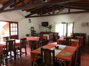 TV a/nebo společenská místnost v ubytování Posada Tupasy