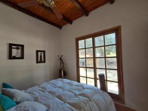 Postel nebo postele na pokoji v ubytování Casa en Zagarzazu