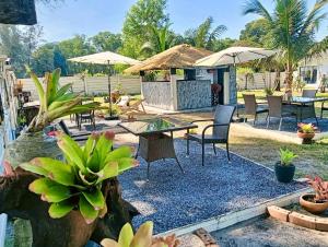 En have udenfor Leelavadee Villa Sea Views