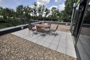 En balkon eller terrasse på Pokoje Ślężanskie