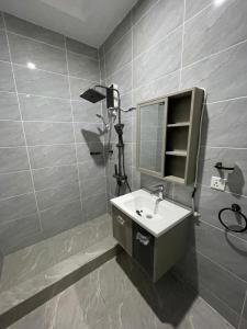 Koupelna v ubytování Danstels lodge