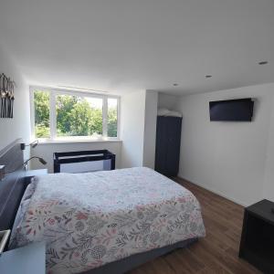 Et tv og/eller underholdning på Au pied du Château + 23 billeder