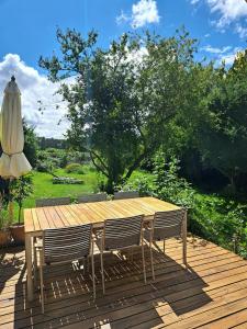 Zahrada ubytování Nature Retreat By Jægerspris Beach