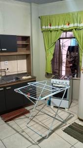 Kuchyň nebo kuchyňský kout v ubytování Pousada Mutti