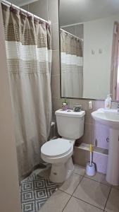 Phòng tắm tại Departamento Tamarugal