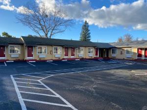 Bygningen som motellet ligger i