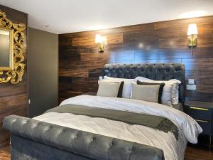 Giường trong phòng chung tại Forth Lodge - Uk51051