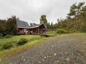 Bygningen som feriehuset ligger i