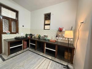 Kuchyň nebo kuchyňský kout v ubytování Shaam e Banaras Villas and retreat + 18 fotografií