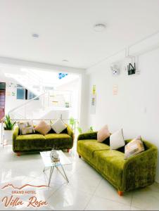 Et opholdsområde på GRAND HOTEL ViLLA ROSA