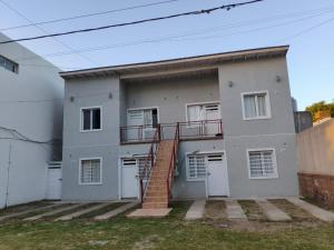 Bygningen som lejligheden ligger i