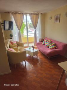 Et tv og/eller underholdning på apartamento playa 4 esquinas