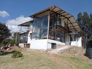 Bygningen som den private indkvartering ligger i