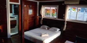 En eller flere senge i et værelse på casa frisas del mar