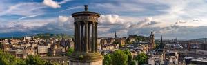 Nespecifikovaný výhled na destinaci Edinburgh nebo výhled na město při pohledu z hotelu