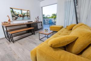 Et opholdsområde på The Margalit Suite - Gesher Haziv