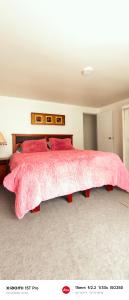 Postel nebo postele na pokoji v ubytování Casa de campo Llifén Futrono Lago Ranco