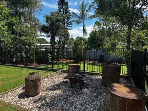 En have udenfor Little Ray on Sunshine. Hamptons style beachhouse