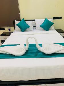 En eller flere senge i et værelse på De Waves