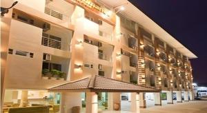 Bygningen som hotellet ligger i