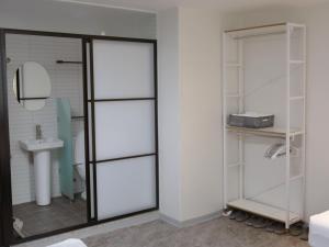 Koupelna v ubytování K-Stay Guesthouse Dongdaemun